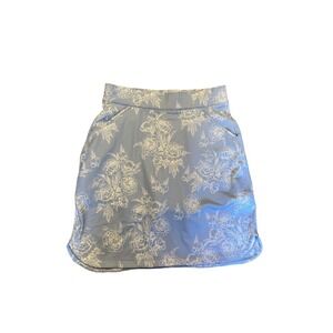 Women's Peter Millar Alice Petal Hem Skort Floral Print 18 Inches‎ New